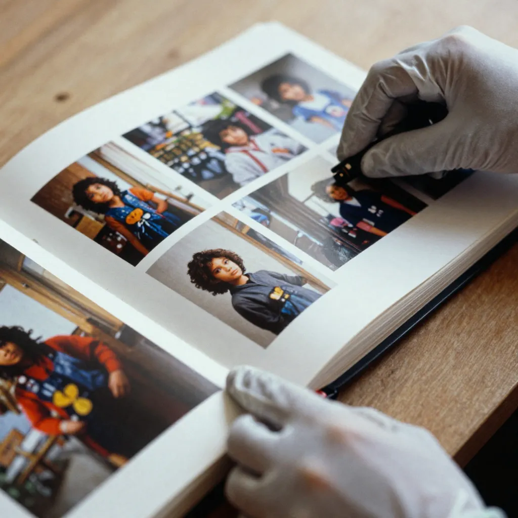 Vintage photo digitization